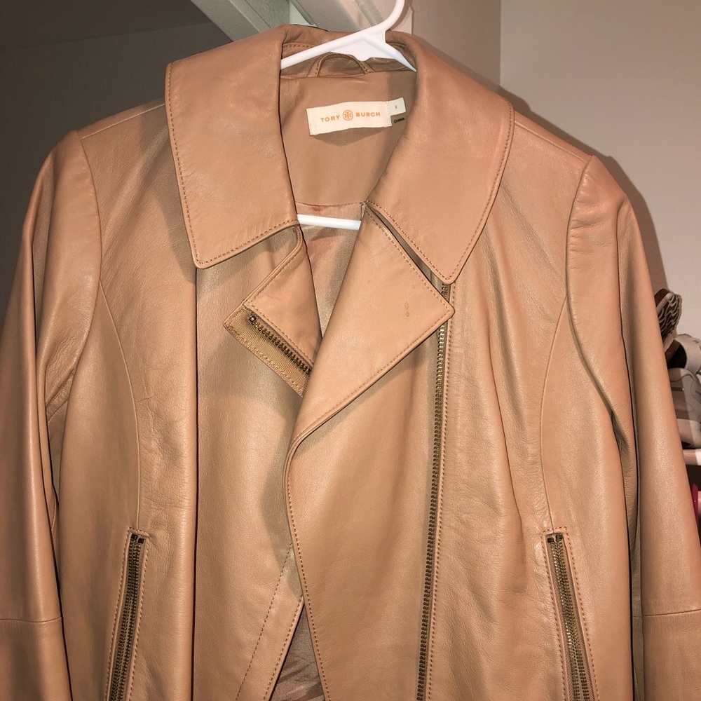Tory Burch leather jacket